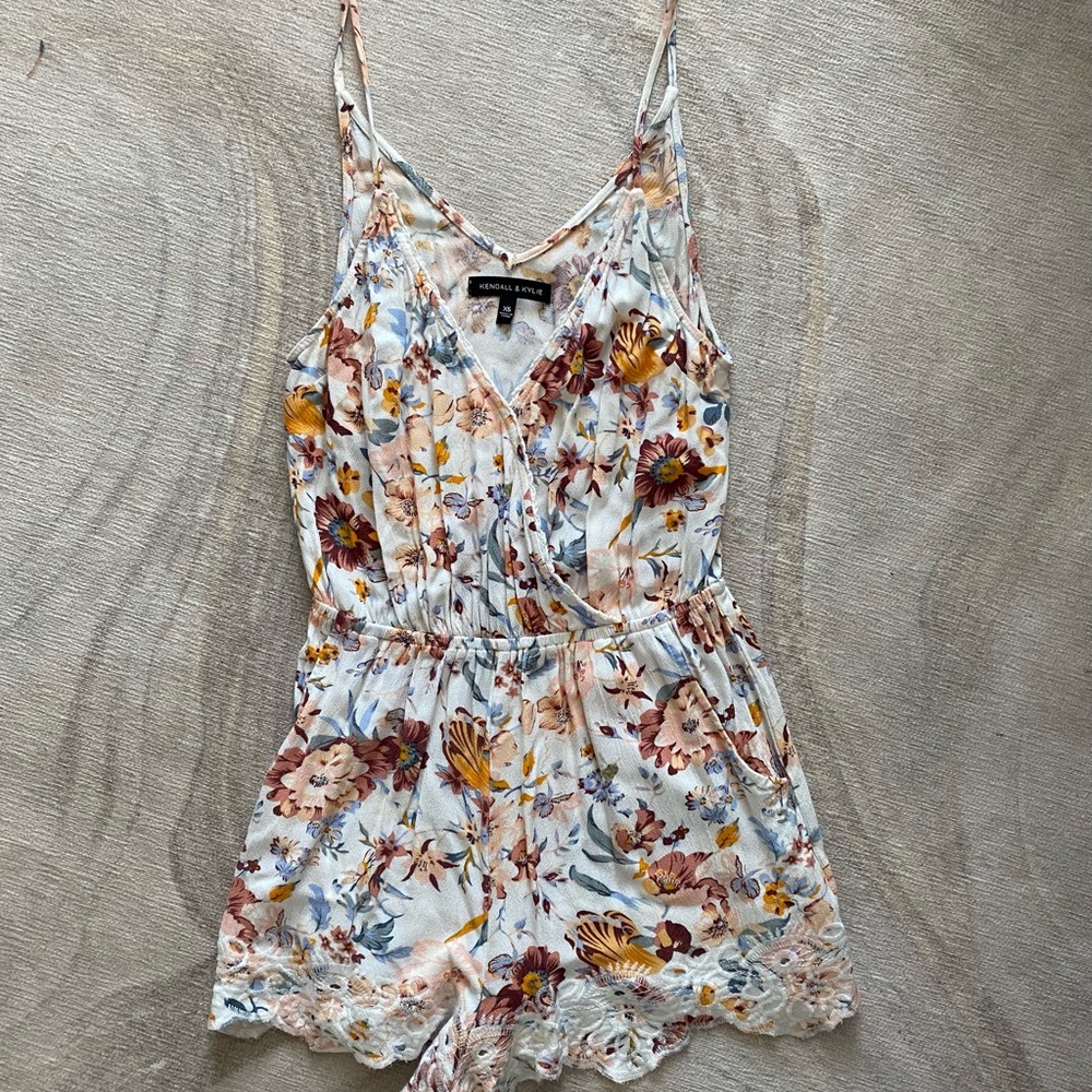 Kendall & Kylie Floral Romper